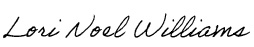 Signature of Lori Williams